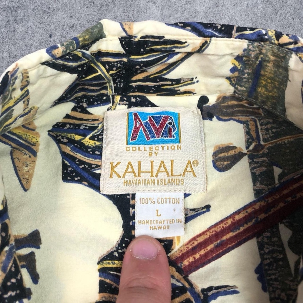 Vintage 90s Avi Collection Kahala Hawaiian Shirt Adult Size‎ XL - Picture 3 of 3